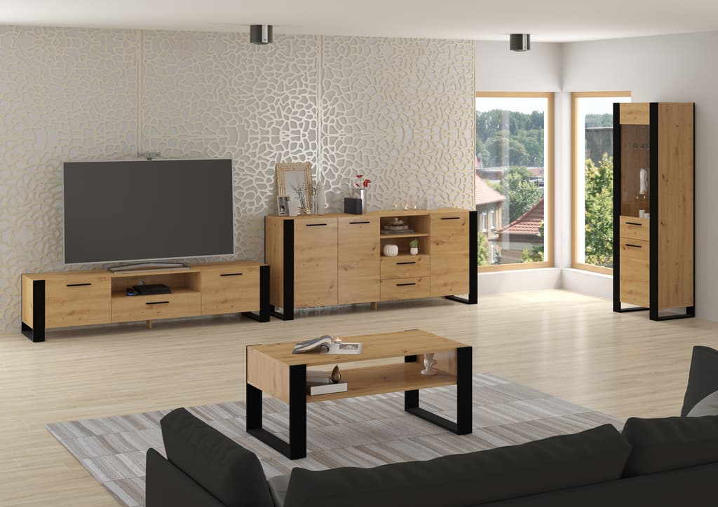 Nuka Sideboard Cabinet 197cm - product image 4