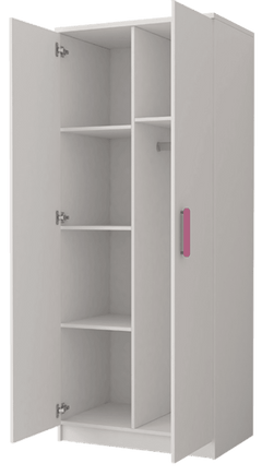 Smyk SM-06 Hinged Wardrobe 80cm