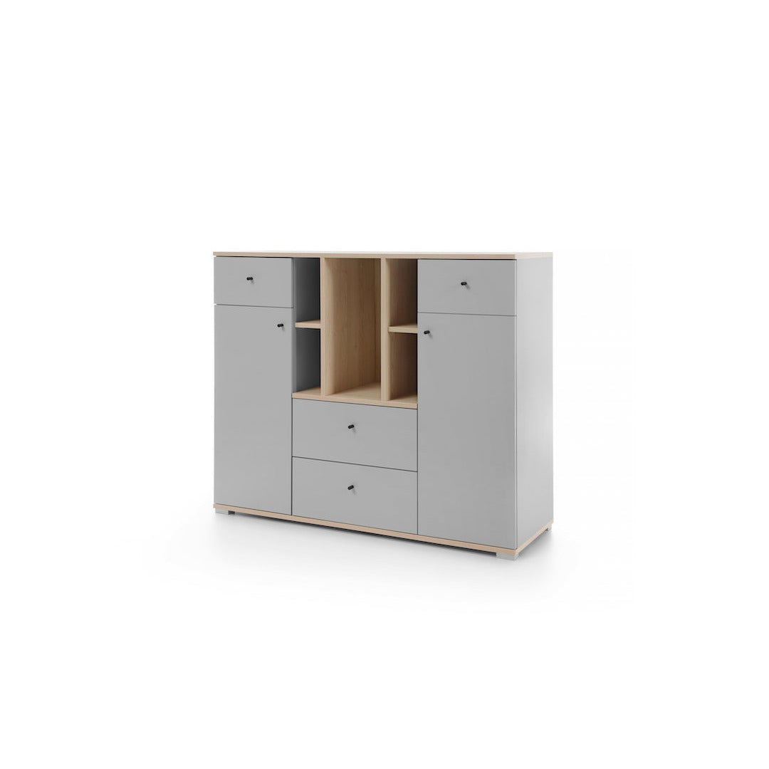 Oro OR4 Sideboard Cabinet 120cm in Grey