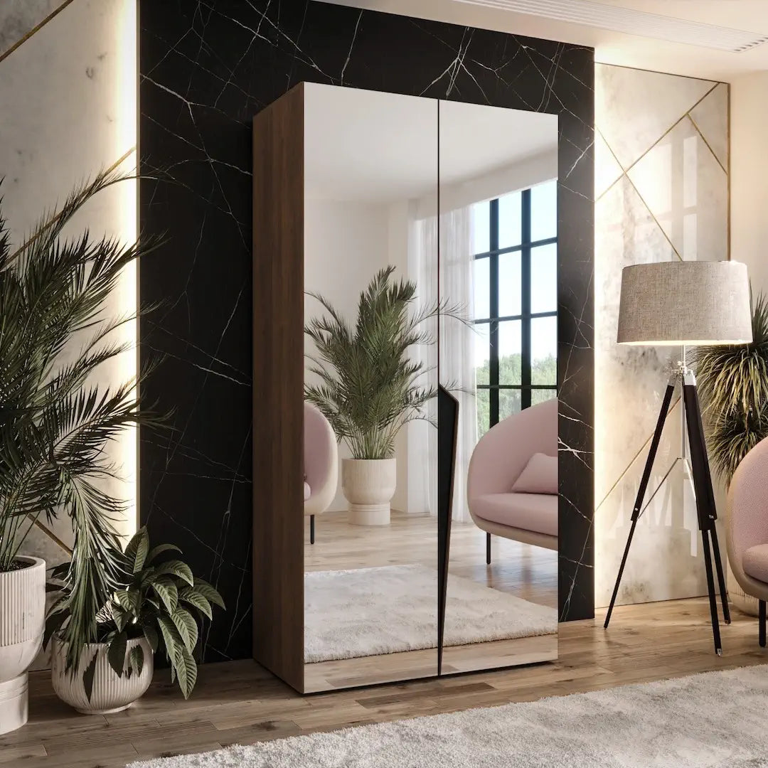 Piano III Hinged Door Wardrobe 100cm - product image 9