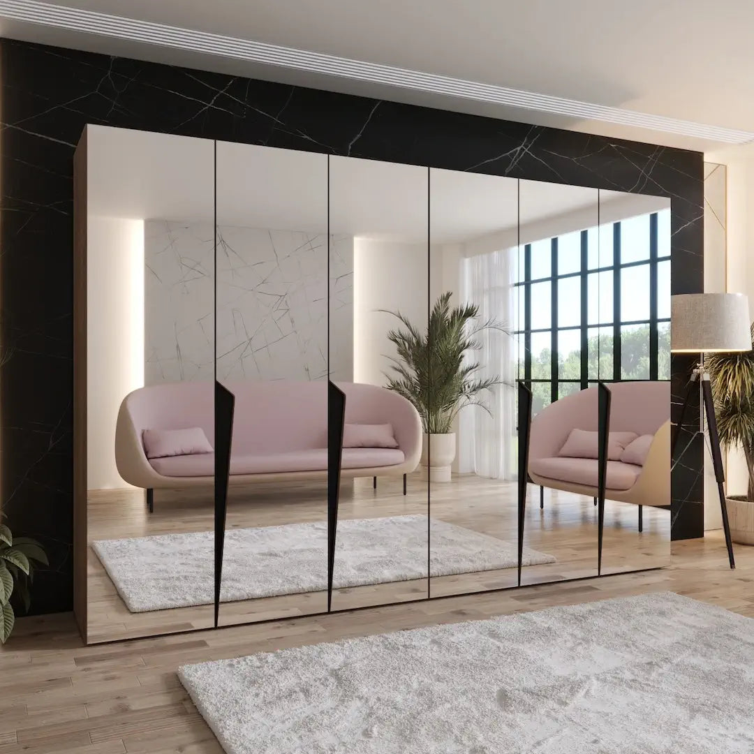 Piano III Hinged Door Wardrobe 300cm - product image 7