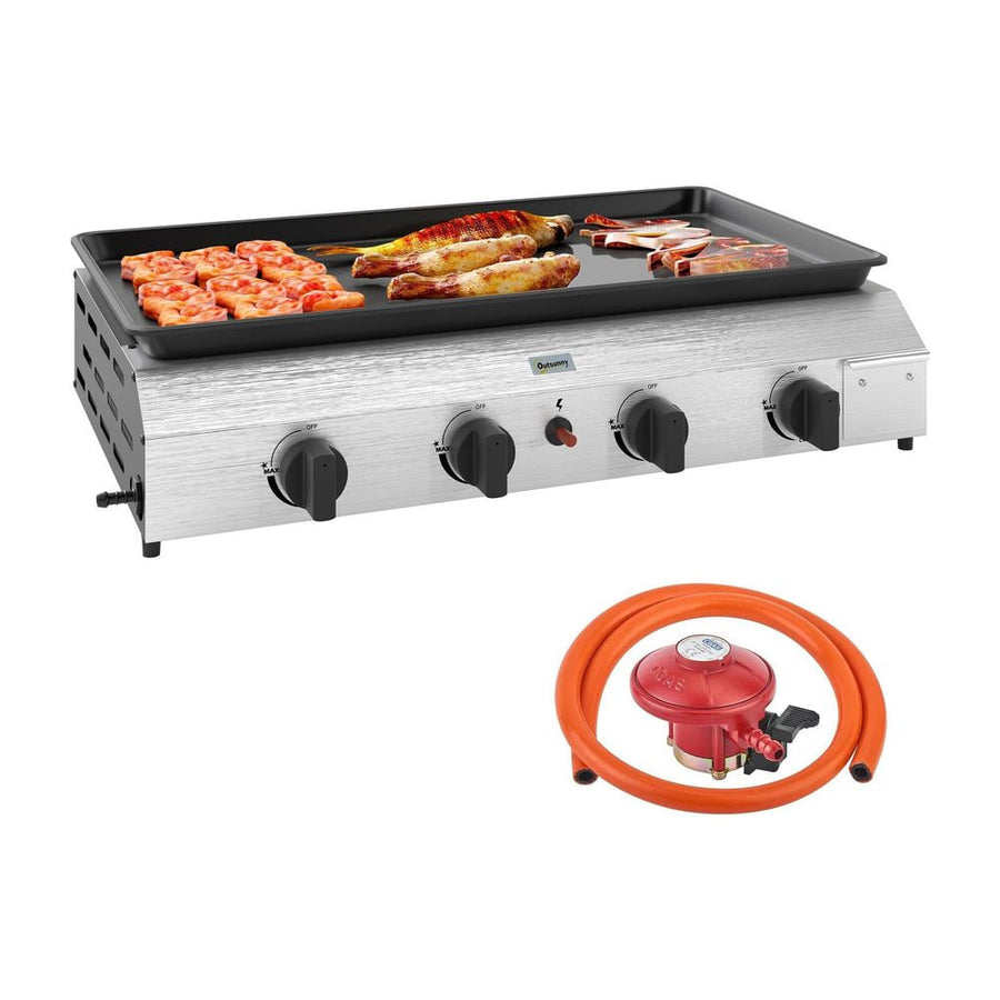 Outsunny Four Burner Portable Gas Grill
