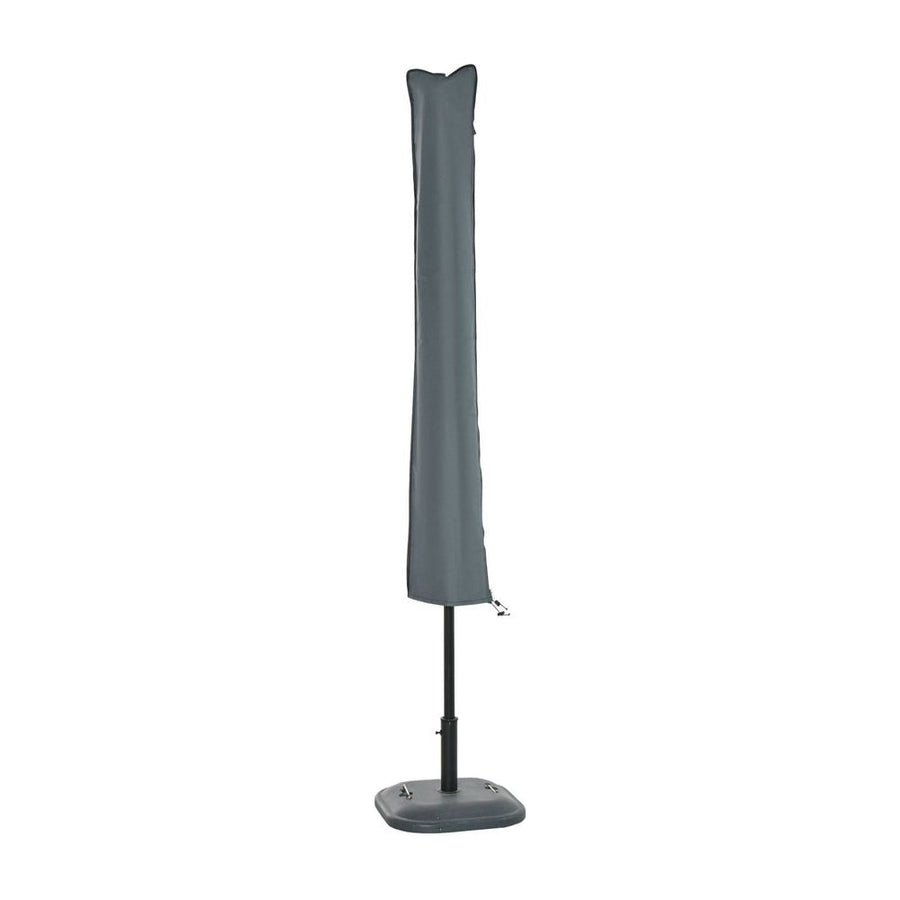 Outsunny Parasol Cover, Cantilever Umbrella Cover, Banana Umbrella Cover with Zipper for Outdoor Garden, Patio, Grey