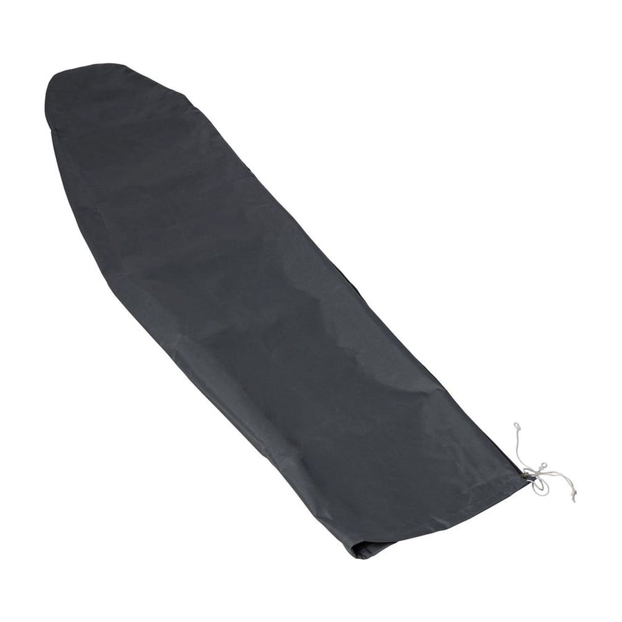 Outsunny Parasol Cover, Patio Cantilever Cover, Banana Umbrella Protector with Rod, Zipper for Outdoor Garden, Patio, Dark