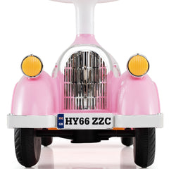 Toddler Ride on Toy with Steering Wheel for Children 19-36 Months Old-Pink