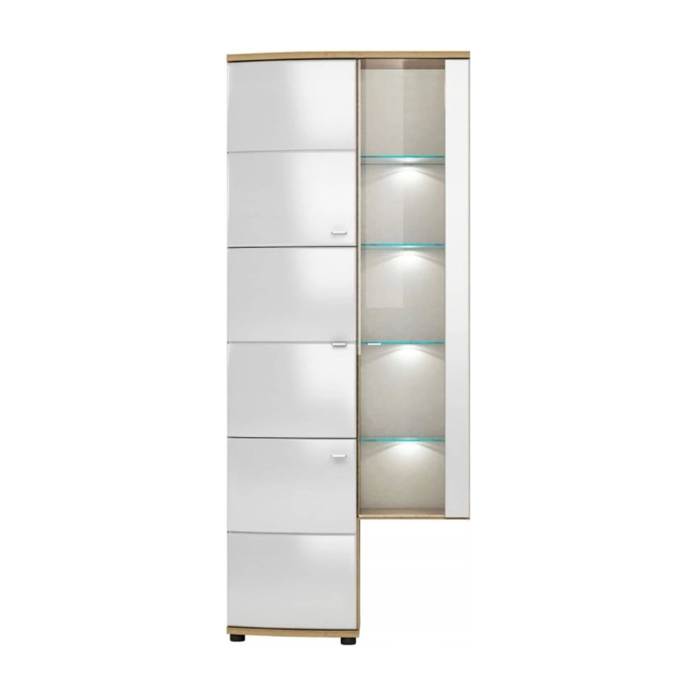 Polo 10 Tall Display Cabinet 86cm