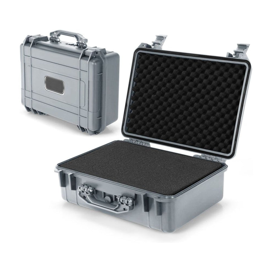 Portable Grey Waterproof Hard Case