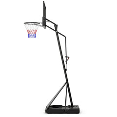 Portable Basketball Hoop 1.05-3.05m Adjustable with Shatterproof Backboard