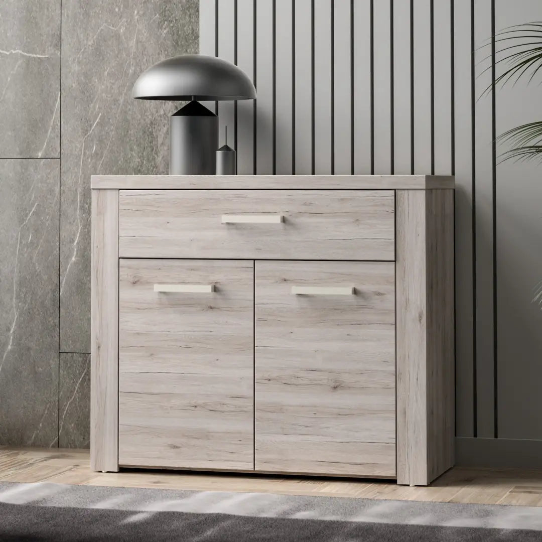 Portland Sideboard Cabinet 96cm in Oak Sand