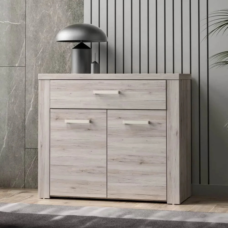 Portland Sideboard Cabinet 96cm in Oak Sand
