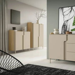 Positano PO1 Hinged Door Wardrobe 103cm, image 5