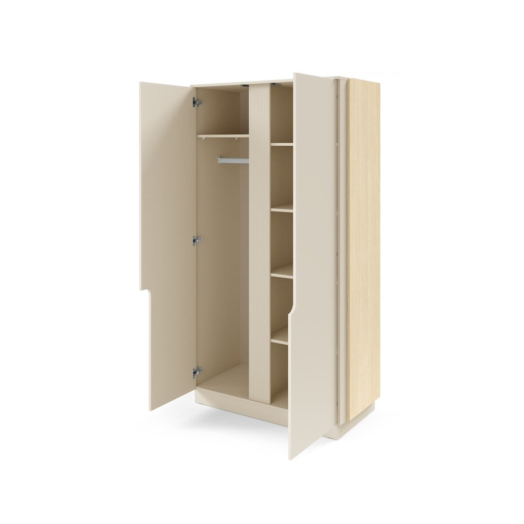 Positano PO1 Hinged Door Wardrobe 103cm, image 2