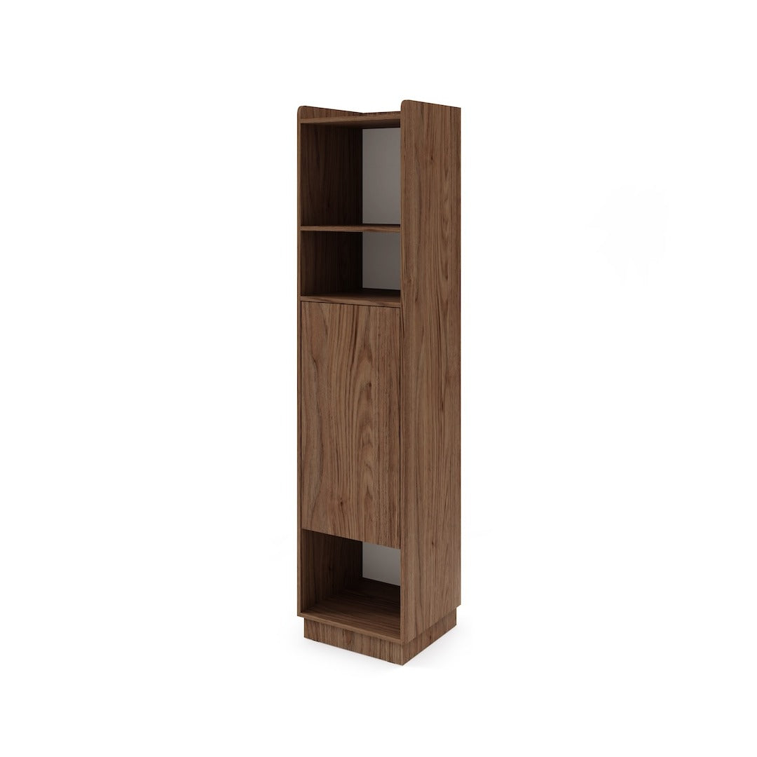 Positano PO2 Tall Cabinet 45cm in Oak Alba, image 7