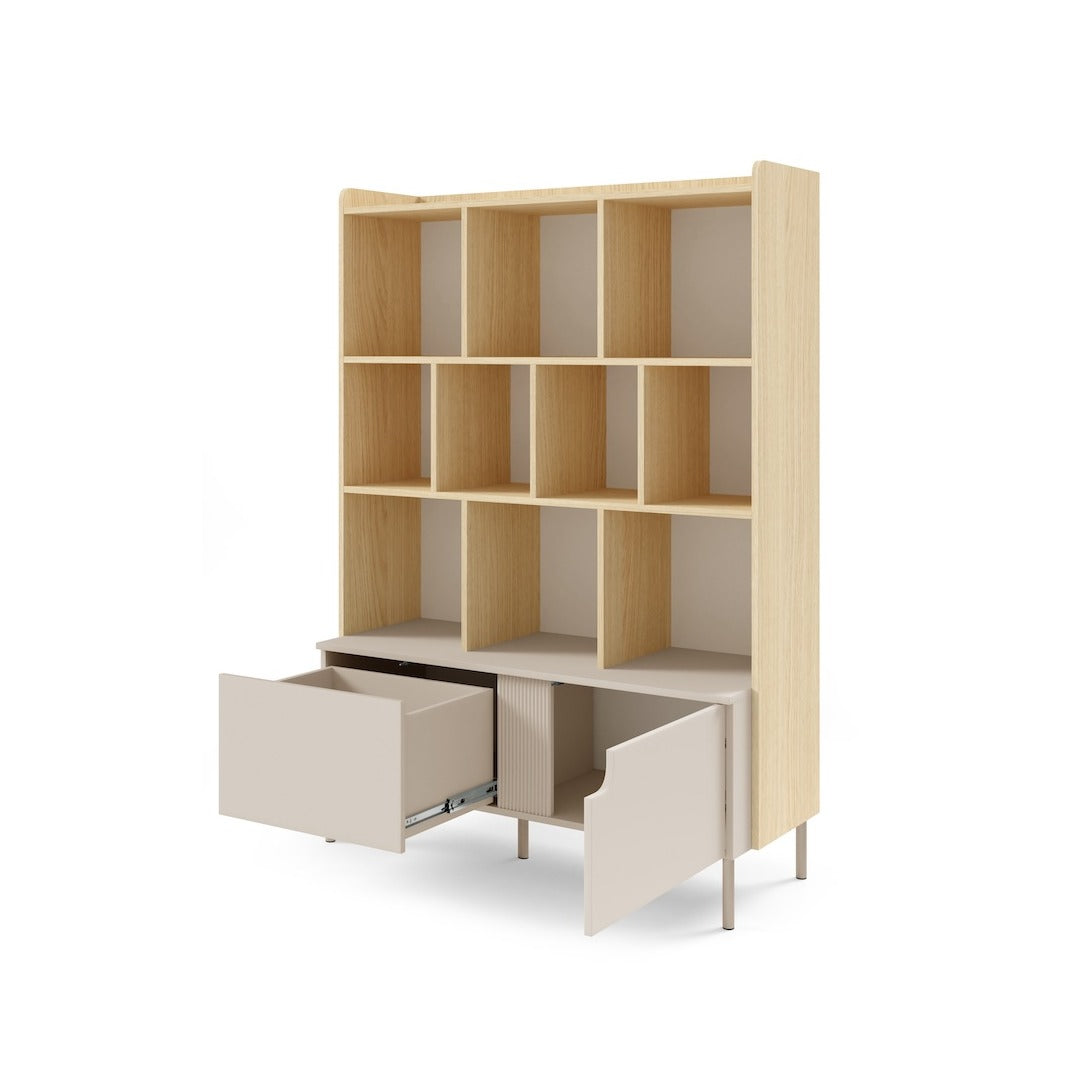 Positano PO5 Bookcase 113cm, image 2