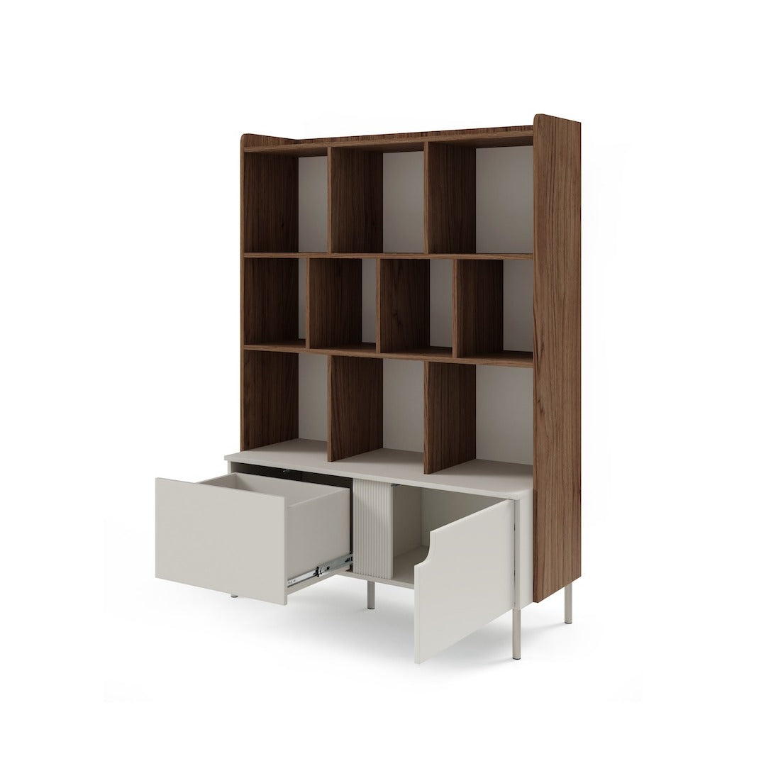 Positano PO5 Bookcase 113cm, image 9