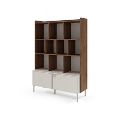 Positano PO5 Bookcase 113cm in Cashmere, image 8