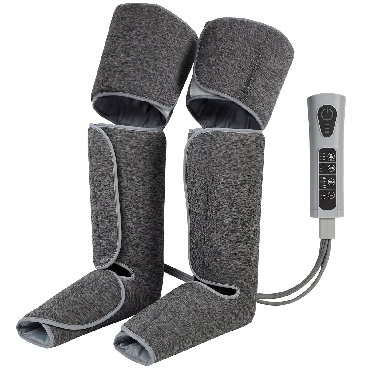 HOMCOM Leg Massager with Heat, Compression, 3 Auto Modes & 3 Intensities, Foot and Calf Massage Machine