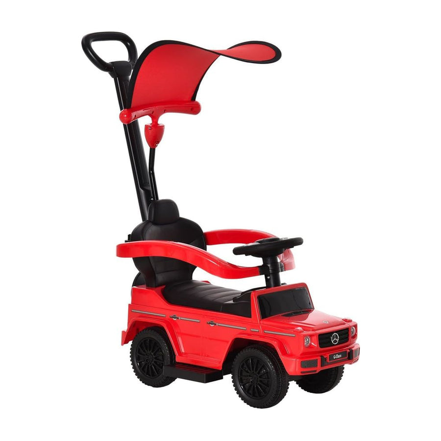 HOMCOM 3 in 1 Kids Children Ride on Push Car in Red