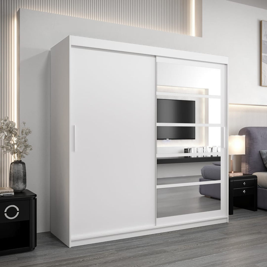 Roma I Sliding Door Wardrobe 200cm