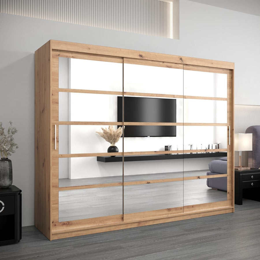 Roma II Sliding Door Wardrobe 250cm