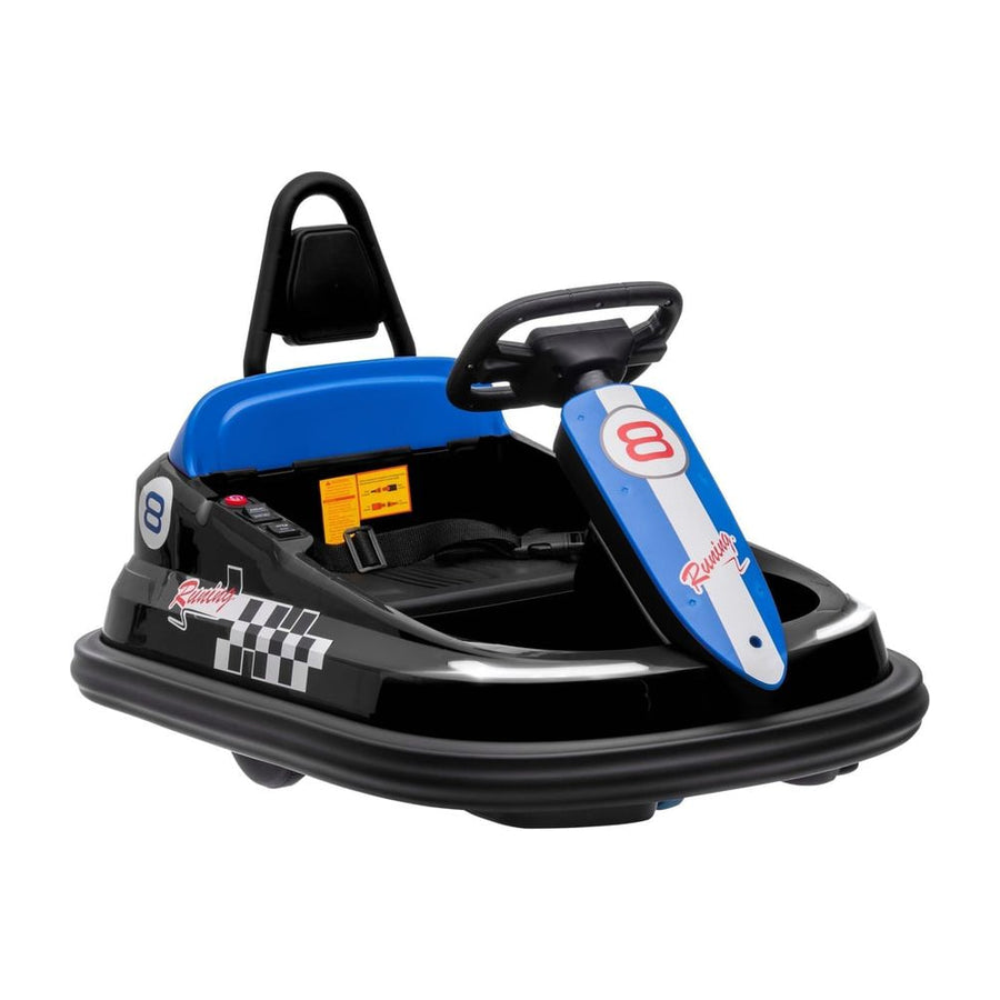 HOMCOM 6V Electric Kids Bumper Car in Black