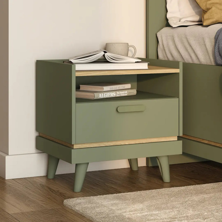 Scandi Bedside Table 50cm