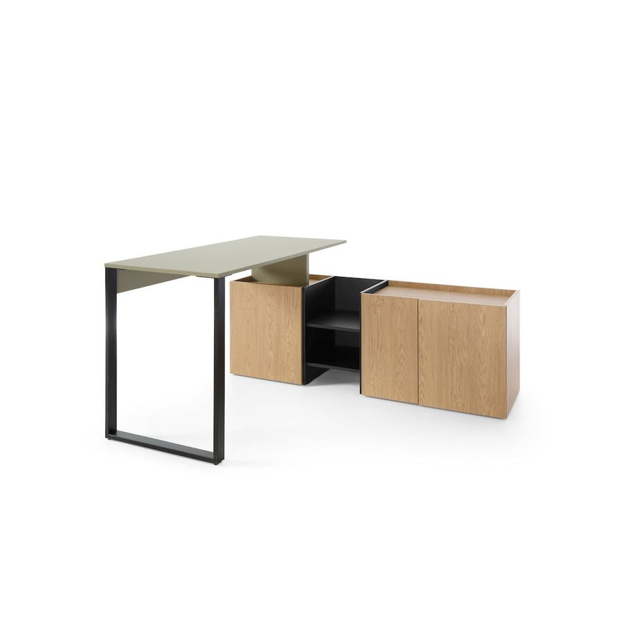 Sergio SE8 Desk 249cm in Eucalyptus