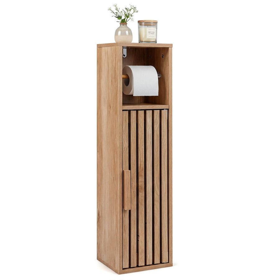 Slim Bathroom Cabinets in Natural
