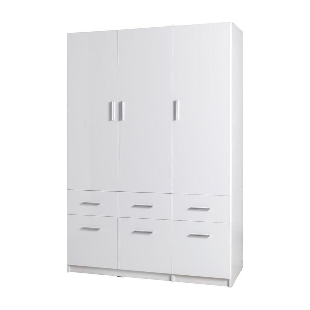 Snow 04 Hinged Wardrobe 136cm