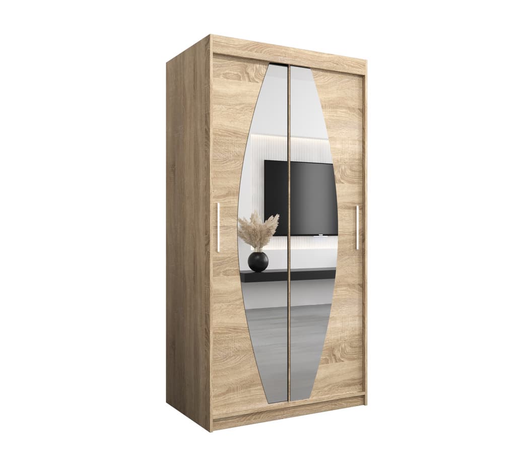 Elypse Sliding Door Wardrobe 100cm - product image 15