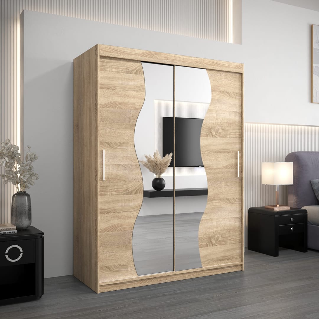 Madrid Sliding Door Wardrobe 150cm - product image 11