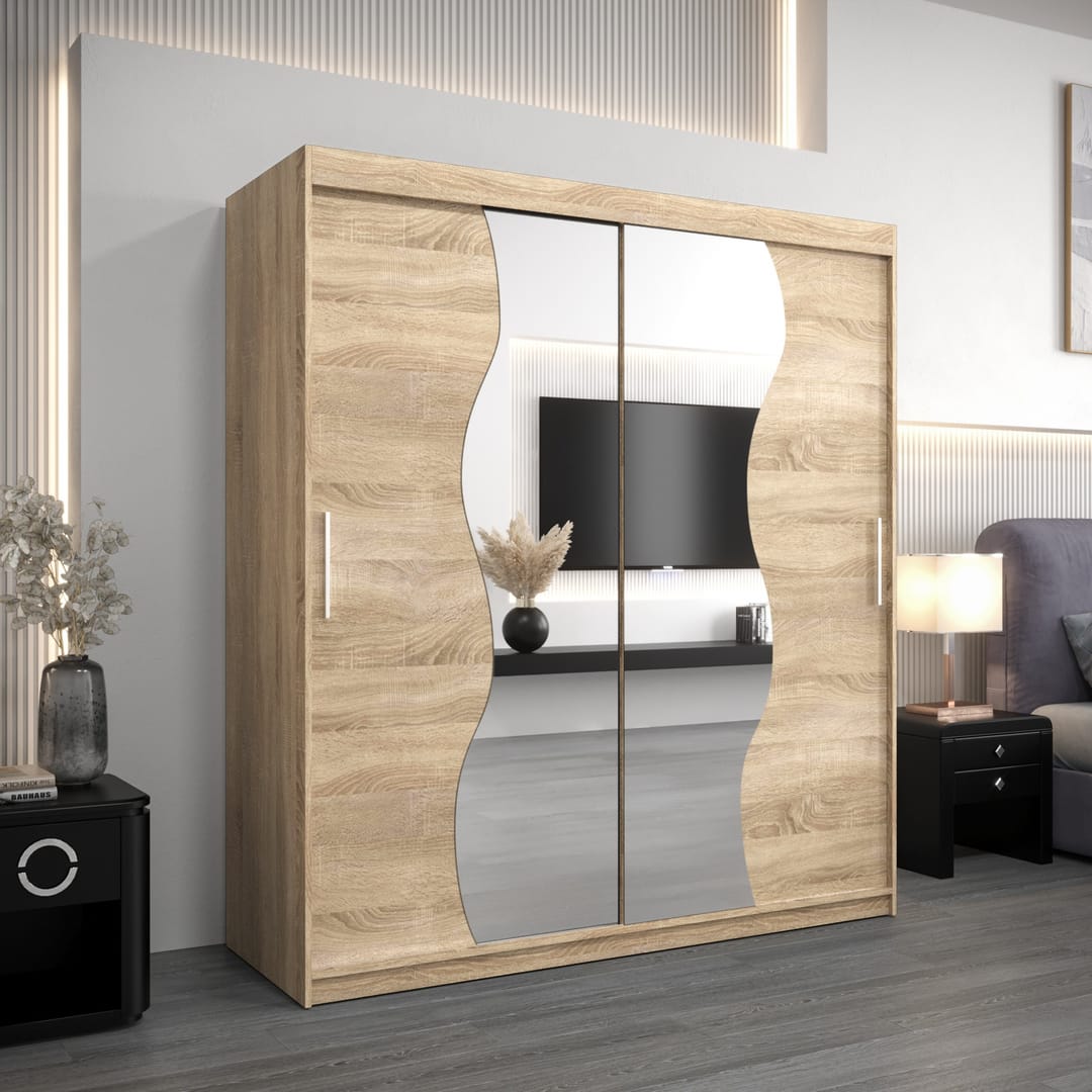 Madrid Sliding Door Wardrobe 180cm - product image 10