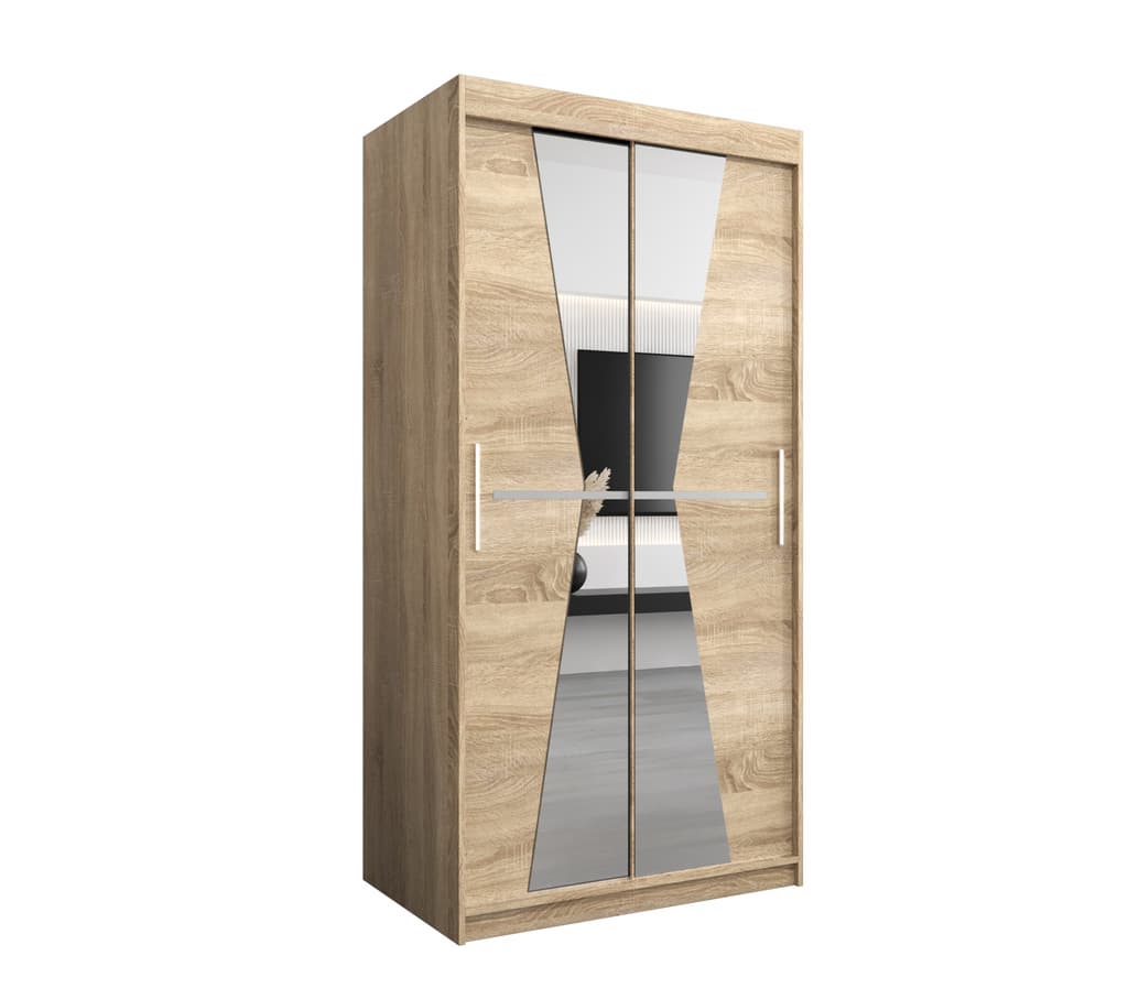Morocco Sliding Door Wardrobe 100cm