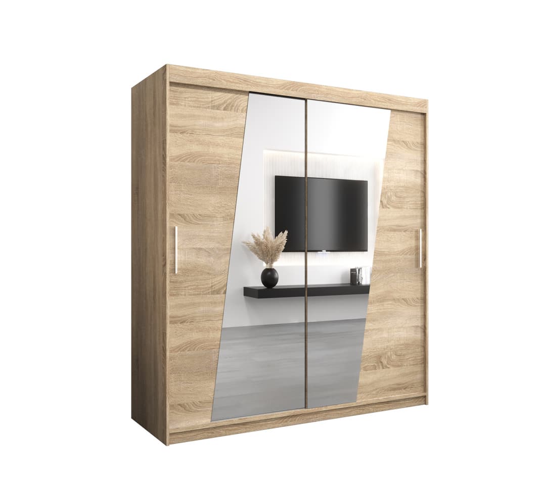 Rhomb Sliding Door Wardrobe 180cm - product image 13