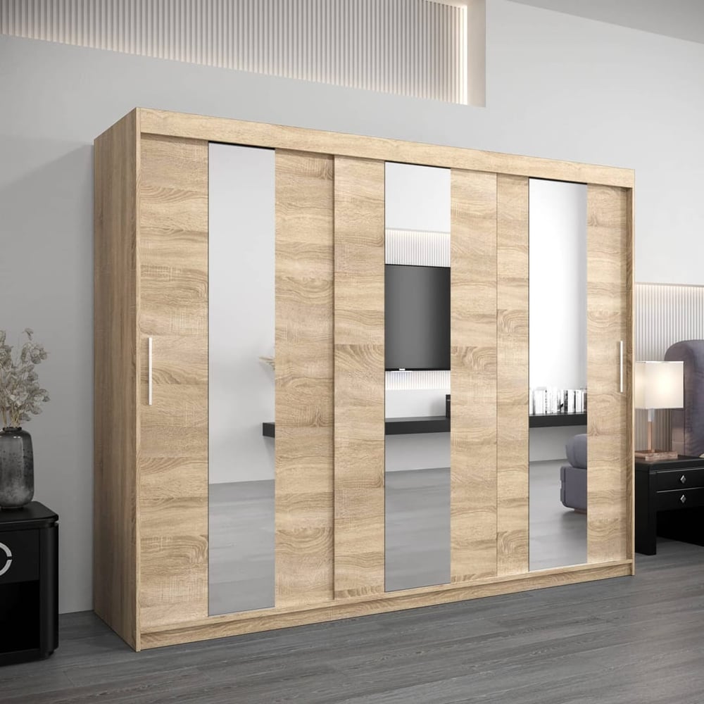 Pole Sliding Door Wardrobe 250cm - product image 14