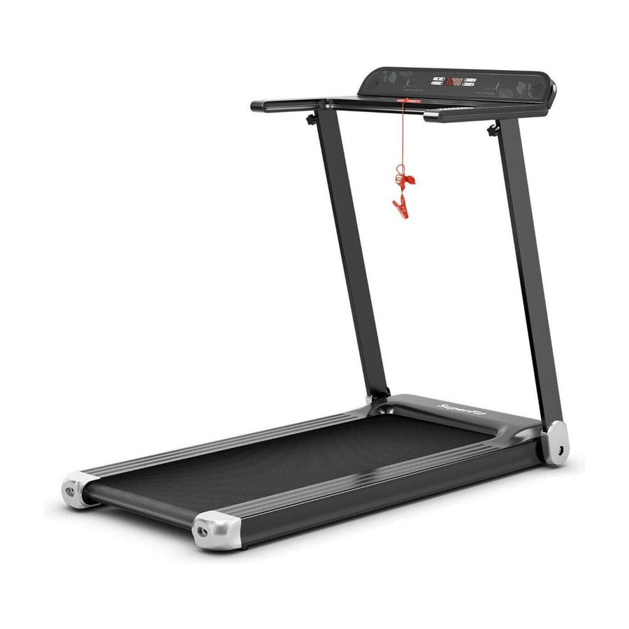 Folding Treadmill with APP Control and Bluetooth Speaker-Silver