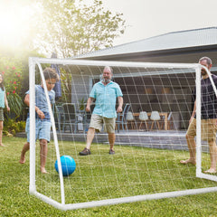 Portable Soccer Goal with PVC Frame and High-Strength Netting