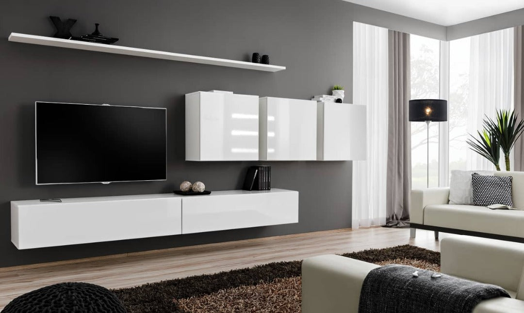 Switch VII Entertainment Unit For TVs Up To 49"
