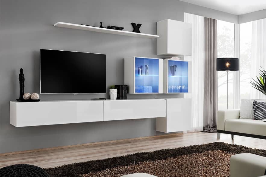 Switch XIX Entertainment Unit For TVs Up To 75"