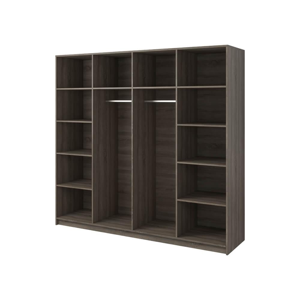 Latte Sliding Door Wardrobe 230cm