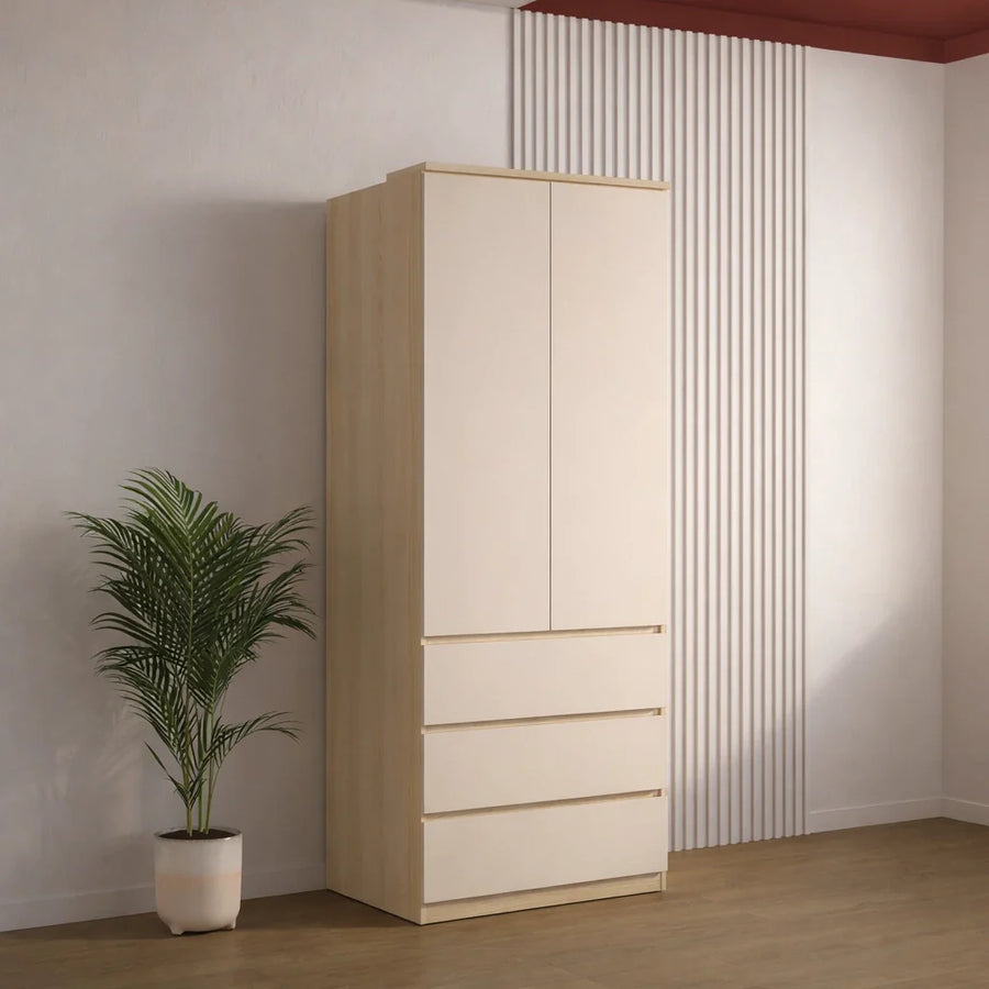 Terra 68 Hinged Door Wardrobe 80cm