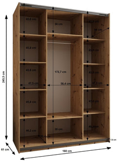 Trosa Sliding Door Wardrobe product image