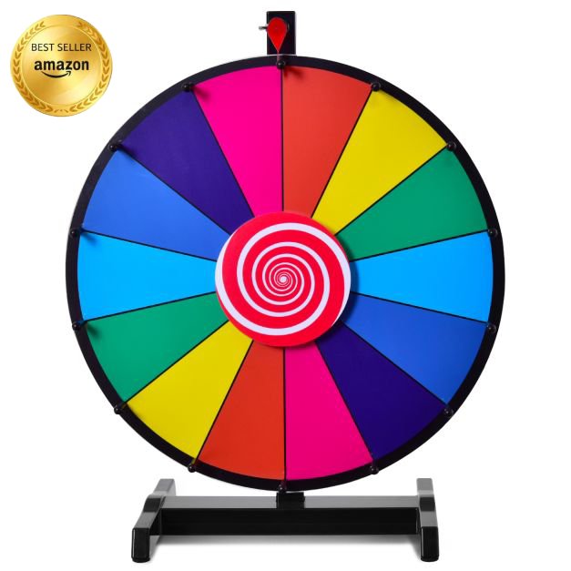 60 cm Tabletop Spinning Prize Wheel