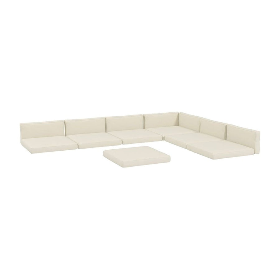 Outsunny 14-piece Dining Set Cushions - Cream