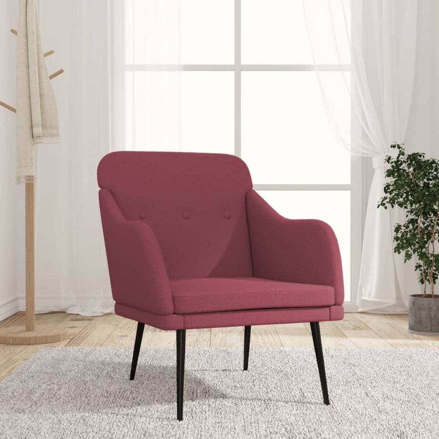 Armchair Wine Red