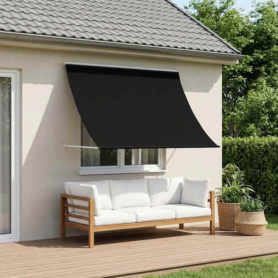 Awning Black 180 g / m² Polyester
