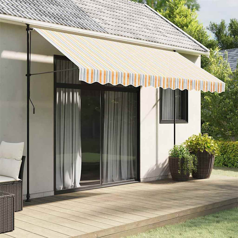 Awning Replacement Fabric Multicolour Polyester