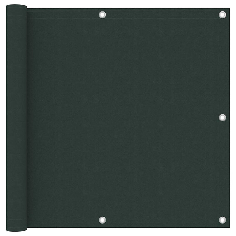 Balcony Screen Dark Green Oxford Fabric