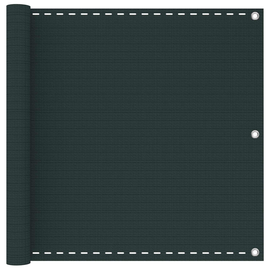 Balcony Screen Rectangular Dark Green