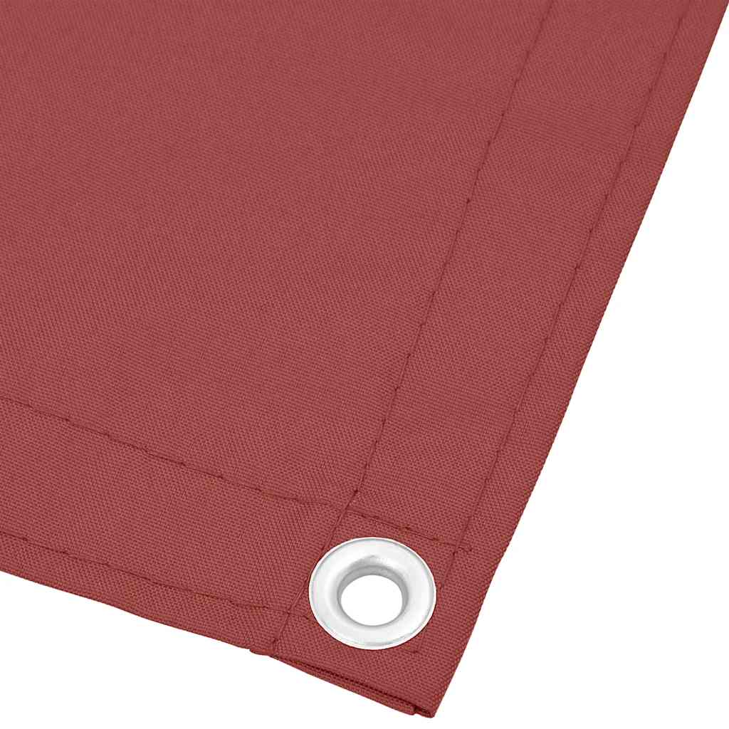 Balcony Screen Terracotta Polyester Oxford